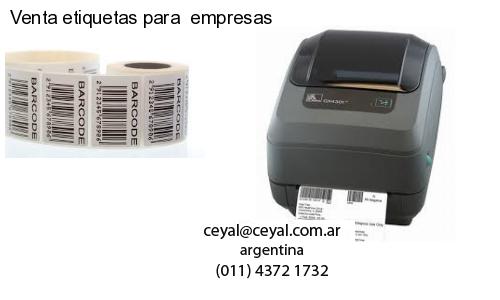 Venta etiquetas para  empresas