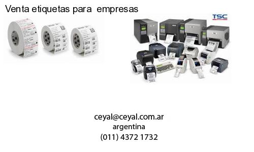 Venta etiquetas para  empresas