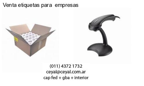Venta etiquetas para  empresas