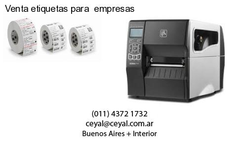Venta etiquetas para  empresas