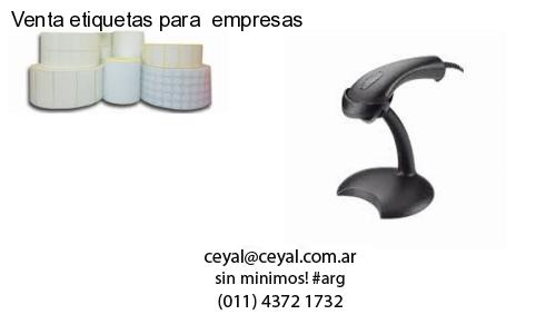 Venta etiquetas para  empresas