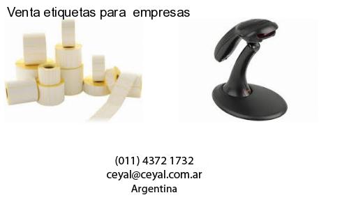 Venta etiquetas para  empresas