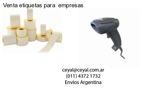 Venta etiquetas para  empresas