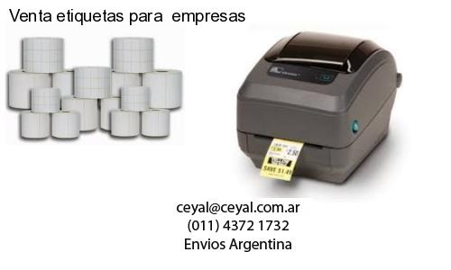 Venta etiquetas para  empresas