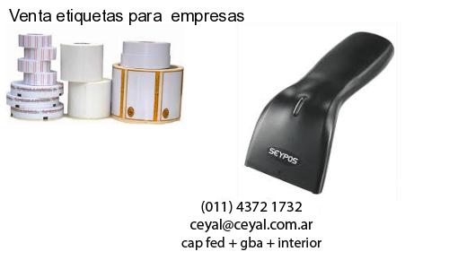 Venta etiquetas para  empresas