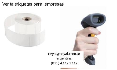 Venta etiquetas para  empresas
