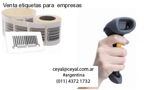 Venta etiquetas para  empresas