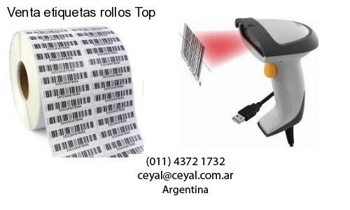 Venta etiquetas rollos Top