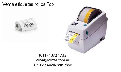 Venta etiquetas rollos Top