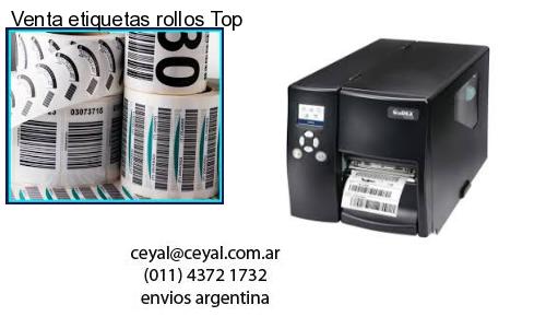 Venta etiquetas rollos Top