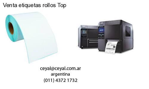 Venta etiquetas rollos Top