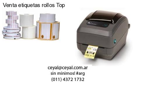 Venta etiquetas rollos Top