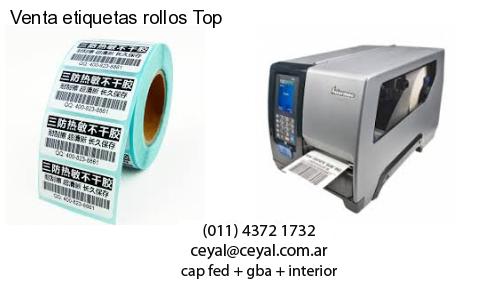 Venta etiquetas rollos Top