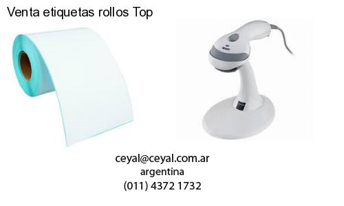 Venta etiquetas rollos Top