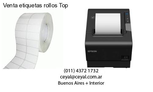 Venta etiquetas rollos Top
