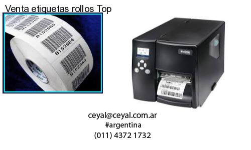 Venta etiquetas rollos Top
