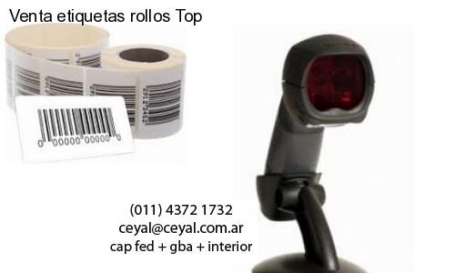 Venta etiquetas rollos Top
