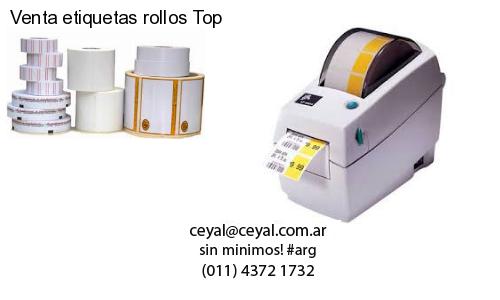 Venta etiquetas rollos Top