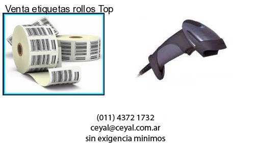 Venta etiquetas rollos Top