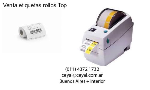 Venta etiquetas rollos Top