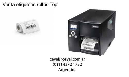 Venta etiquetas rollos Top