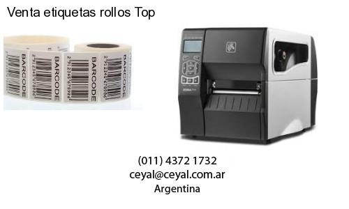 Venta etiquetas rollos Top