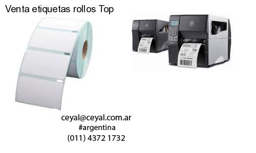 Venta etiquetas rollos Top