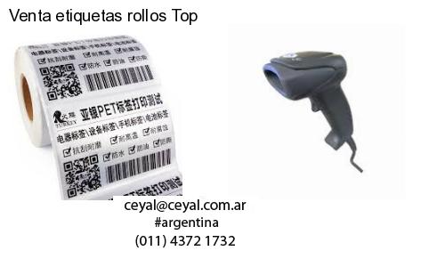 Venta etiquetas rollos Top