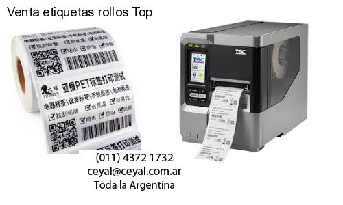 Venta etiquetas rollos Top