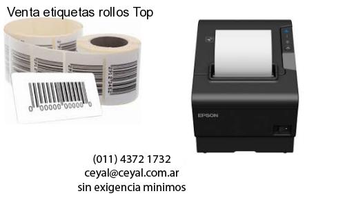 Venta etiquetas rollos Top