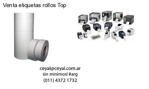 Venta etiquetas rollos Top