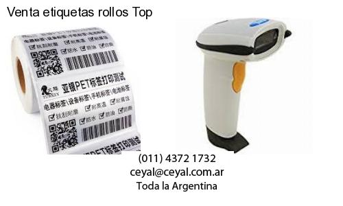 Venta etiquetas rollos Top