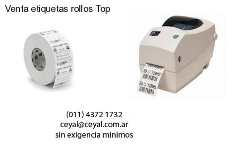 Venta etiquetas rollos Top