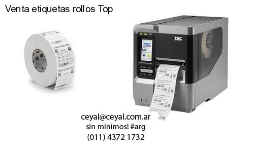 Venta etiquetas rollos Top