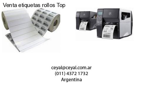 Venta etiquetas rollos Top