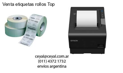 Venta etiquetas rollos Top