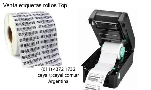 Venta etiquetas rollos Top