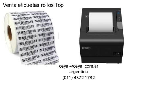 Venta etiquetas rollos Top