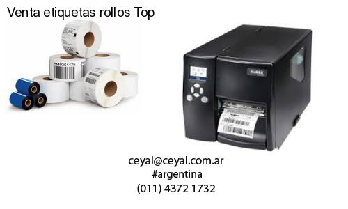 Venta etiquetas rollos Top