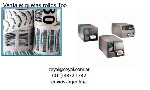 Venta etiquetas rollos Top