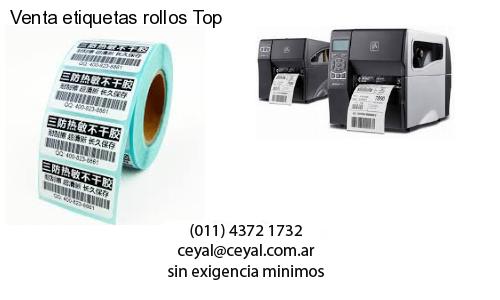 Venta etiquetas rollos Top