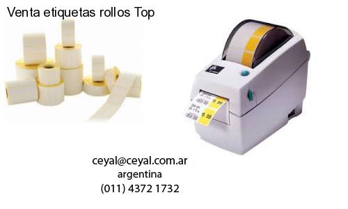 Venta etiquetas rollos Top