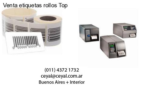 Venta etiquetas rollos Top