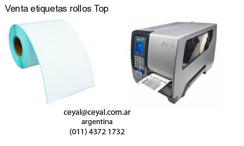 Venta etiquetas rollos Top