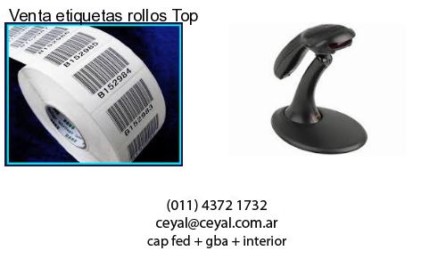 Venta etiquetas rollos Top
