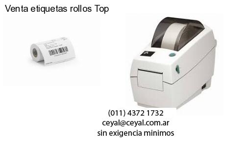 Venta etiquetas rollos Top