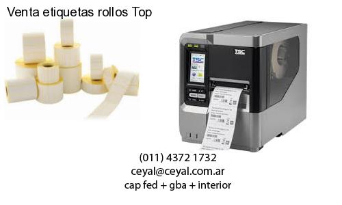 Venta etiquetas rollos Top