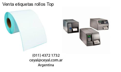 Venta etiquetas rollos Top