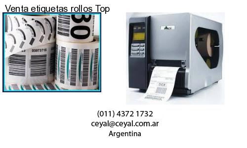 Venta etiquetas rollos Top