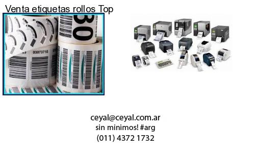 Venta etiquetas rollos Top